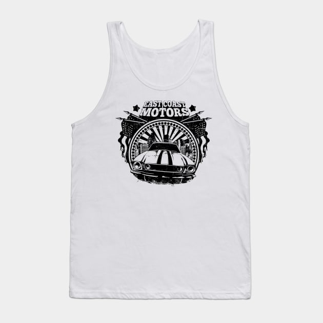 East Coast Motors Tank Top by Tee-ps-shirt